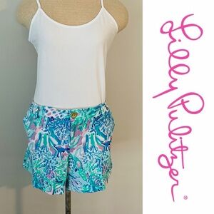 Lilly Pulitzer Knit Callahan shorts Sz 12